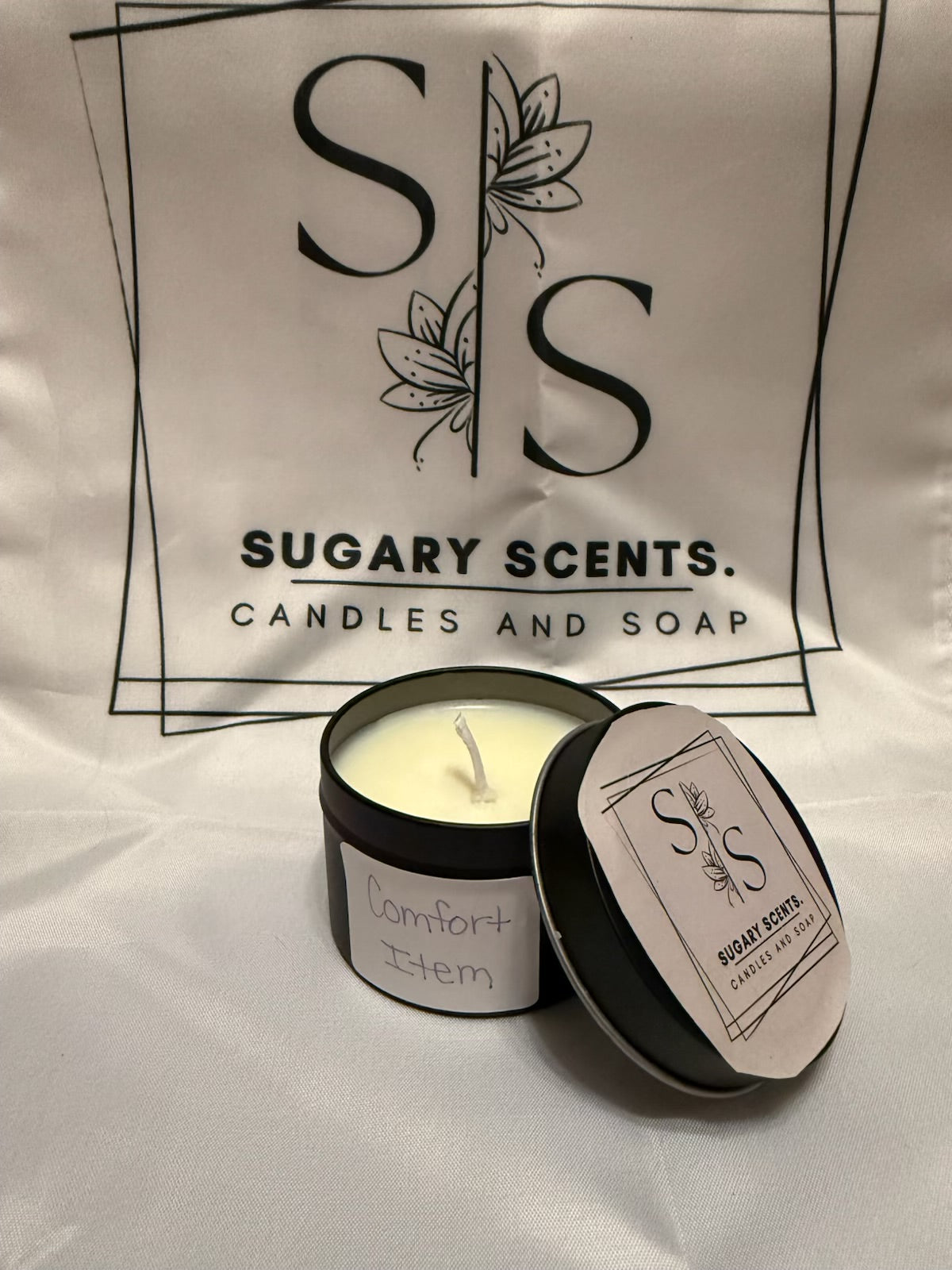 Comfort item candle