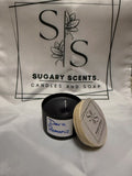 Dark romance candle